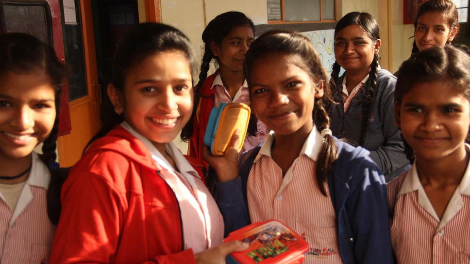 Image of girls at Prerna