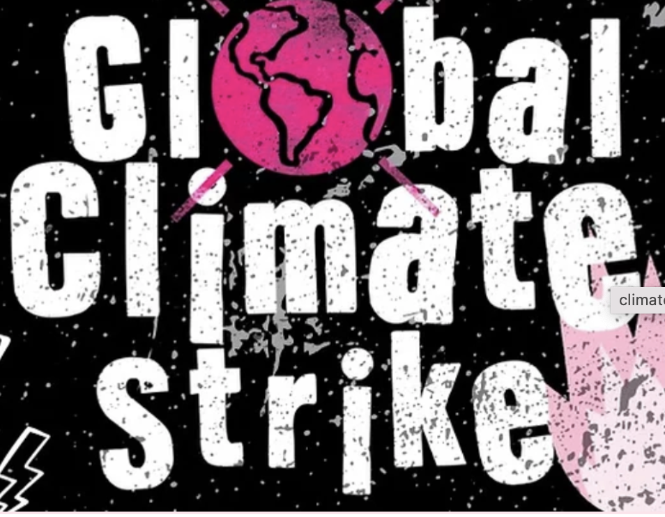 poster for the Global Climate Strike