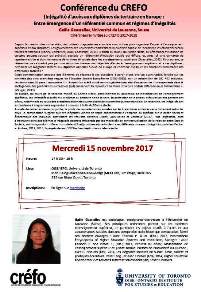 Conférence Gaële Goastellec