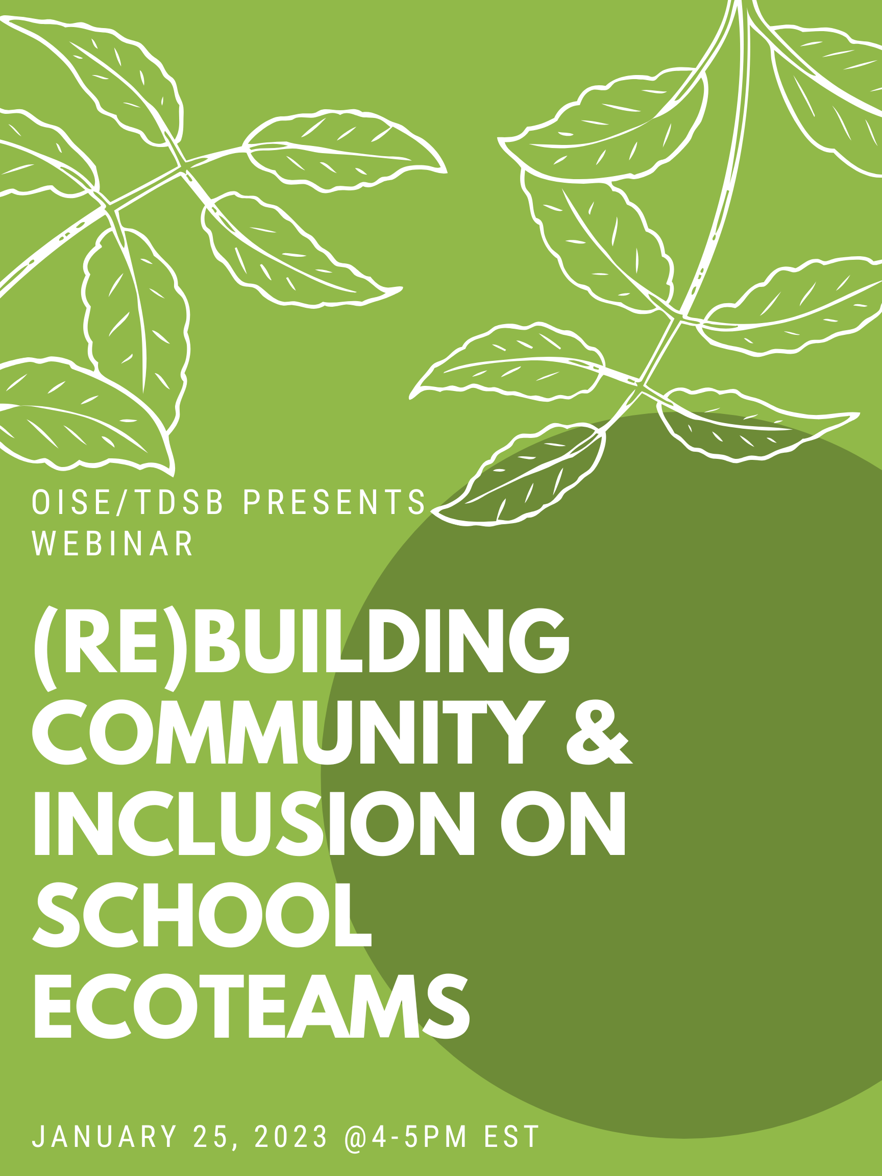 Rebuilding community school ecoteams 