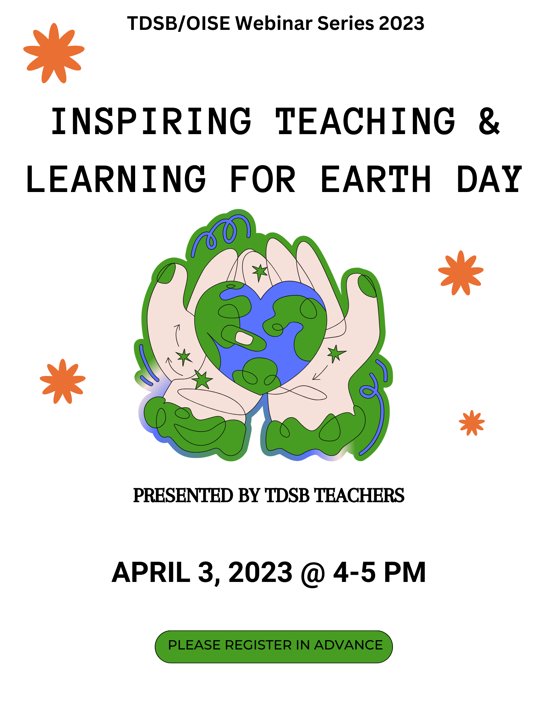 Inspiring Teaching & Learning for Earth Day Webinar