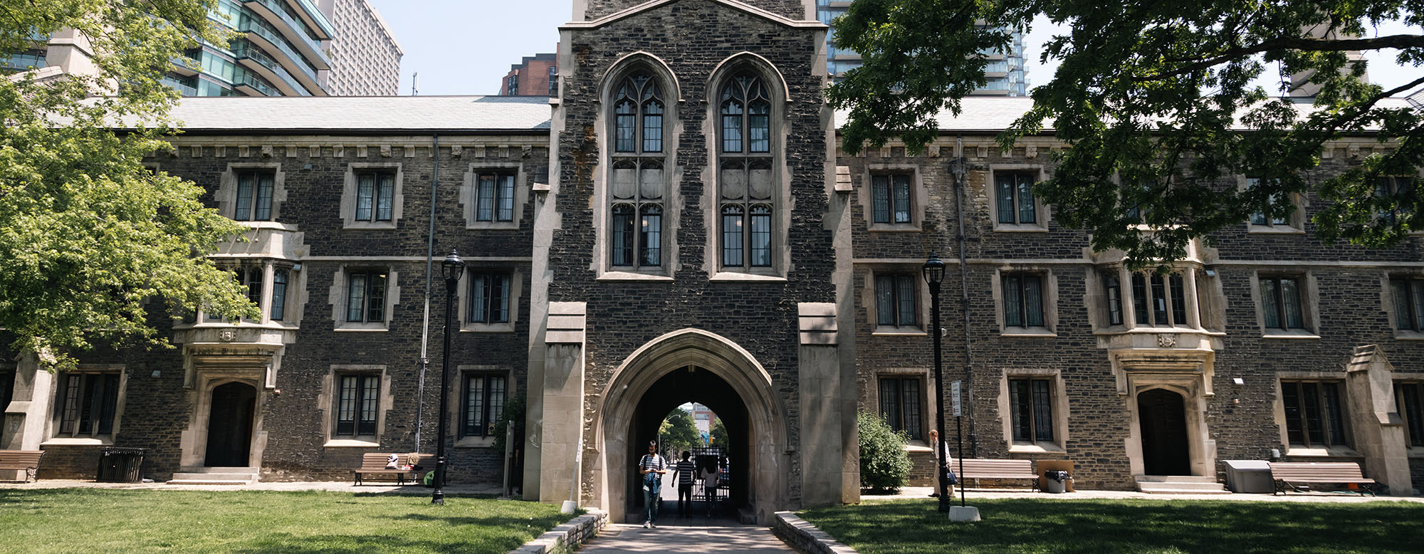 A building at the University of Toronto.