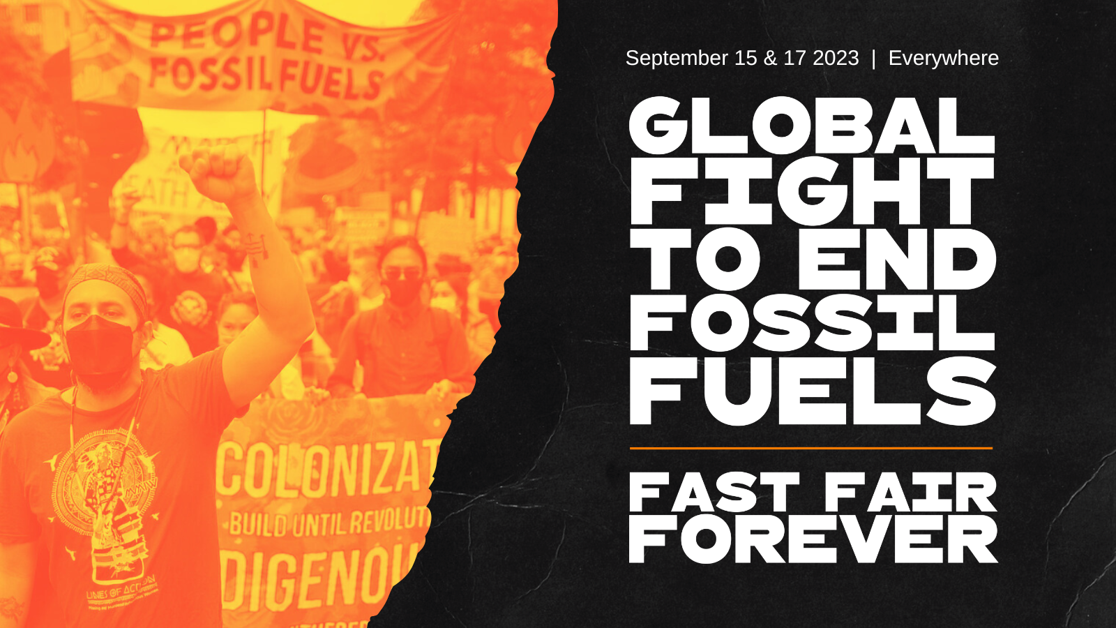 Endorse the Global March to End Fossil Fuels