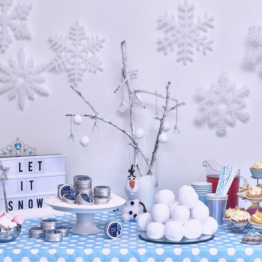 Table with winter goodies