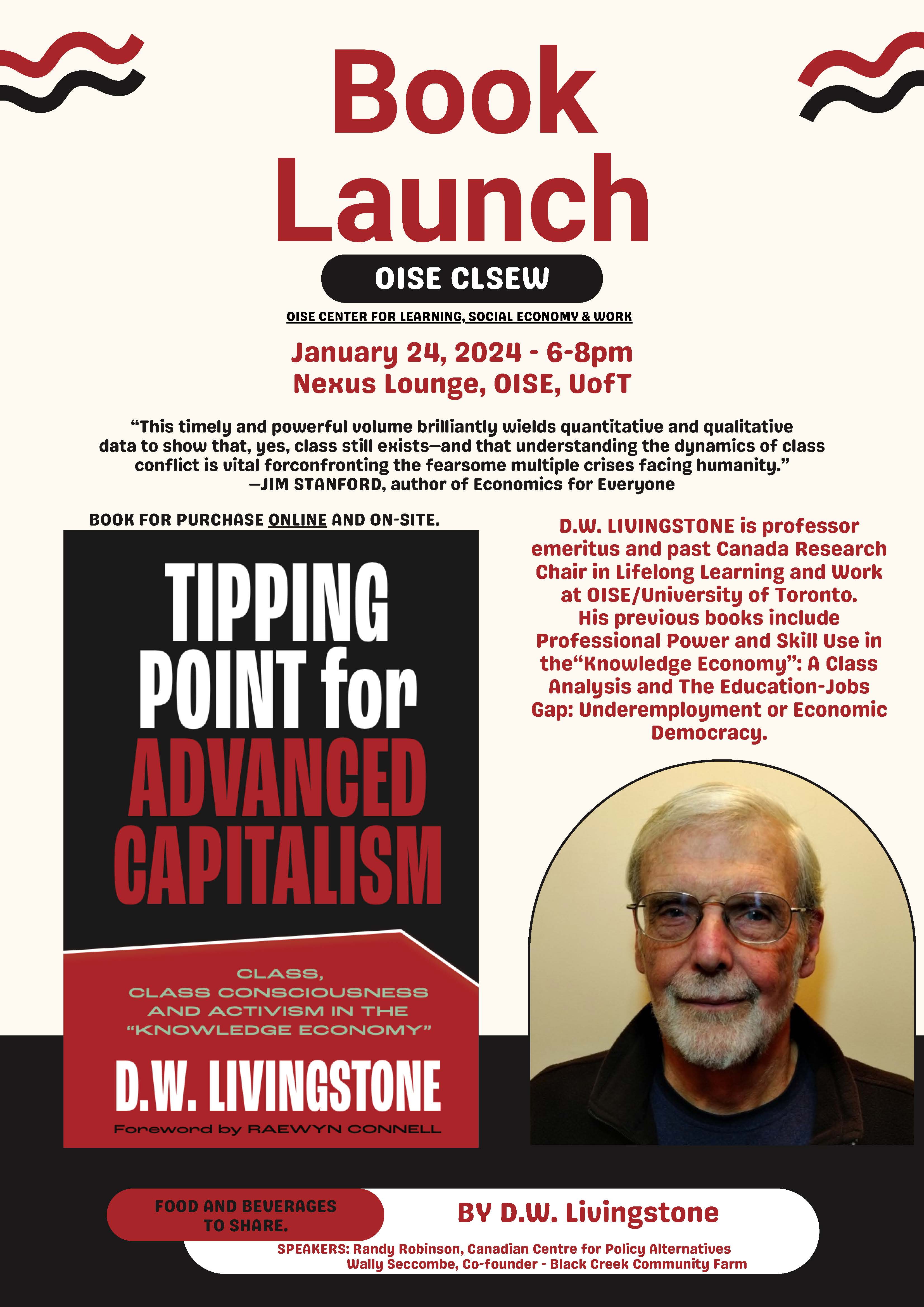 Image of CLSEW Book Launch Flyer