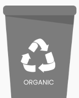 green bin icon black&white