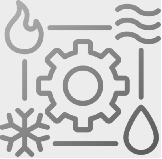 hvac icon black&white