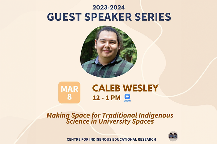 Guest Speaker Talk with Caleb Wesley