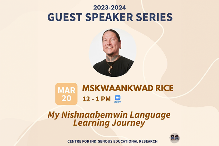 Guest Speaker Talk with Mskwaankwad