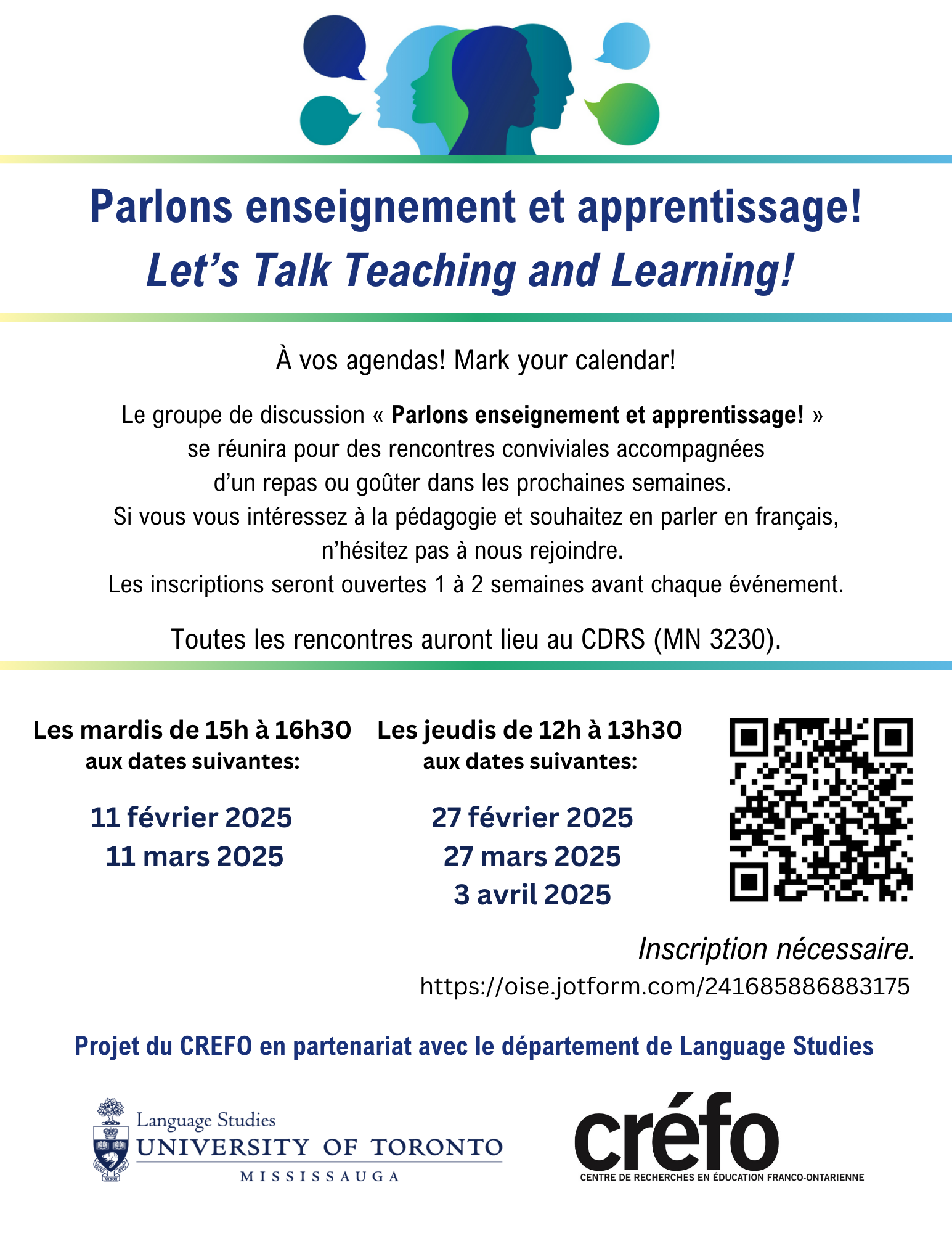 Parlons enseignement et apprentissage