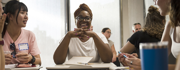 OISE students smiling