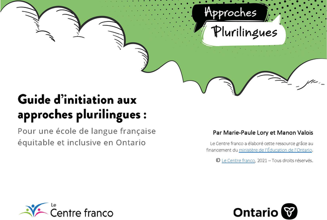 Guide d'initiation aux approches plurilingues