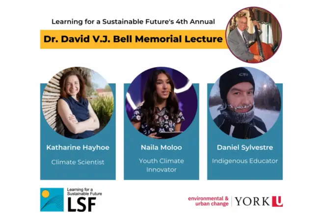 LSF Dr. David V.J. Bell Memorial Lecture