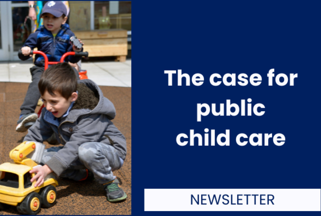 The Case for Public Child Care