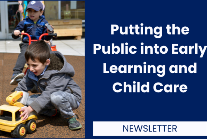 Putting the Public into Early Learning and Child Care