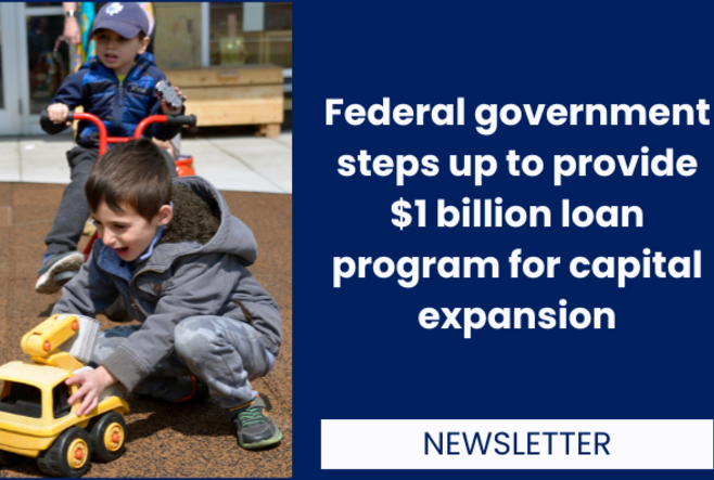 Federal government steps up to provide $1 billion loan program for capital expansion