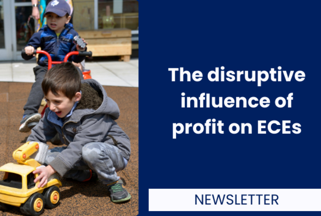 The disruptive influence of profit on ECEs