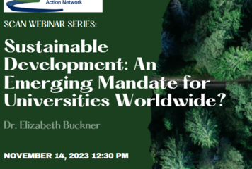 Sustainable Development: An Emerging Mandate for Universities Worldwide?