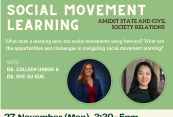 Poster. Social movement learning (1)