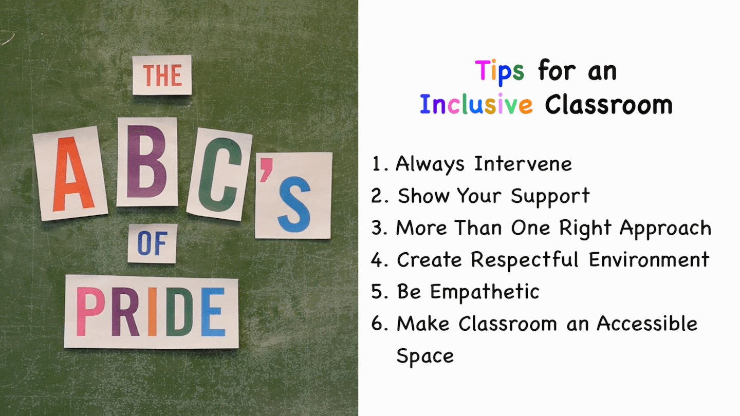 Tips for an Inclusive Classroom