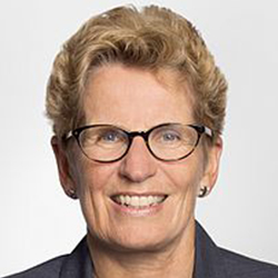 Kathleen Wynne, OISE Alumni.