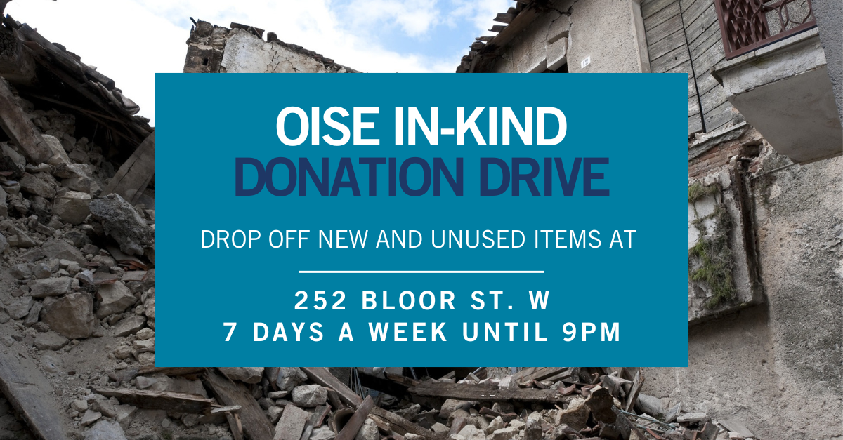 oise donation drive