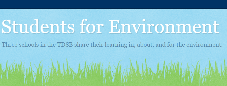 Students Environment Blog - Student Project