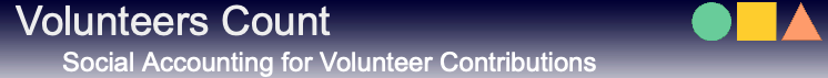 Volunteers Count - Social Accounting for Volunteer Contributions