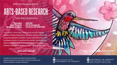 Arts Based Research Conference Flyer