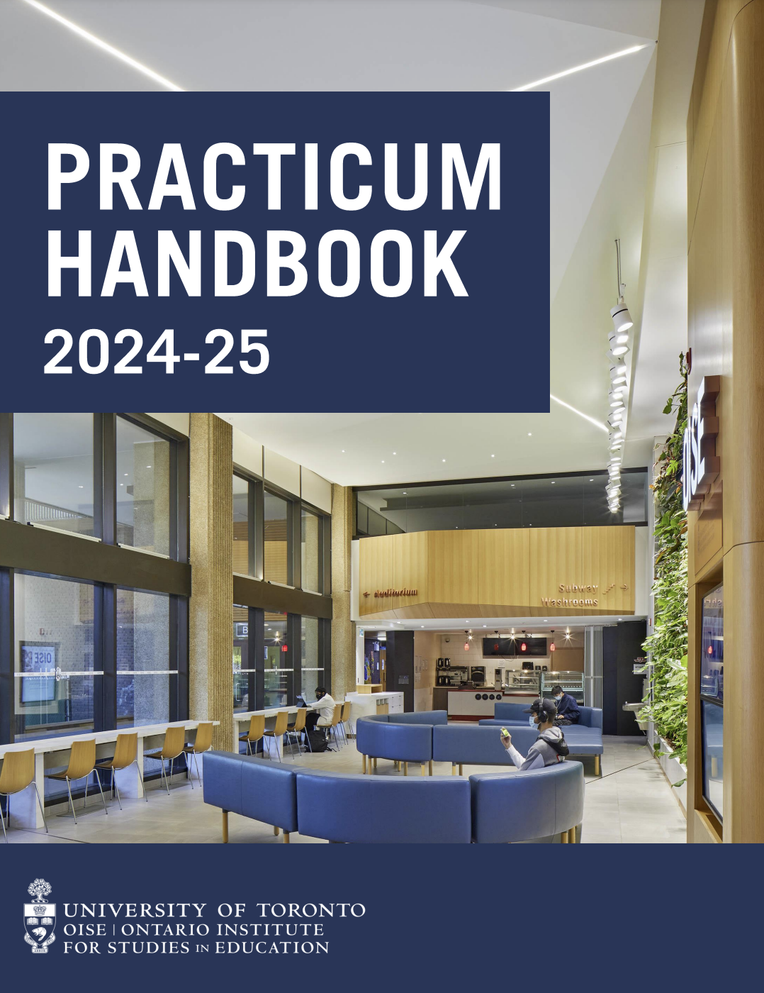 Practicum Handbook 2024-25 cover