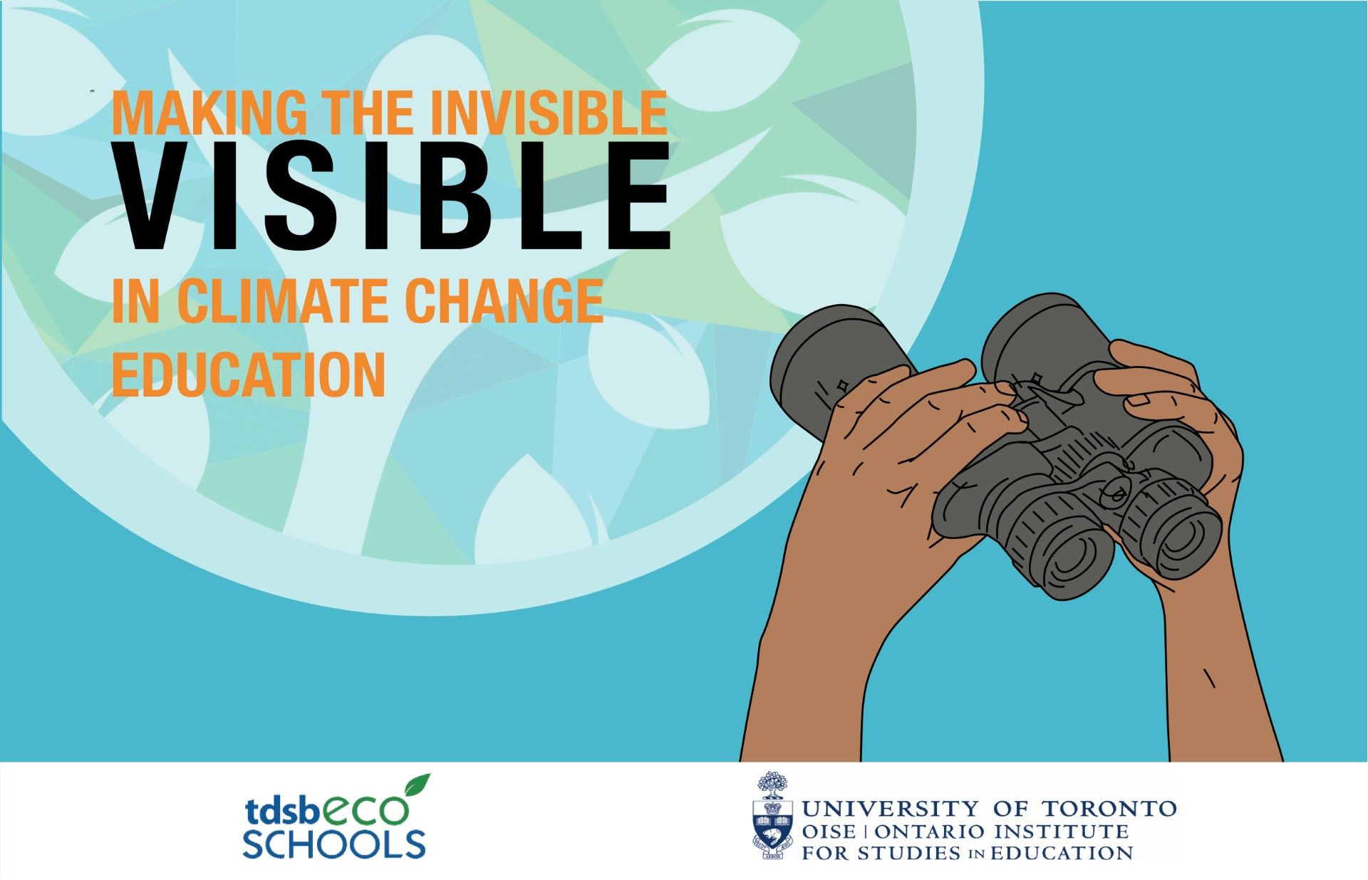 Making the Invisible Visible in Climate Change Education (Binoculars looking outward)