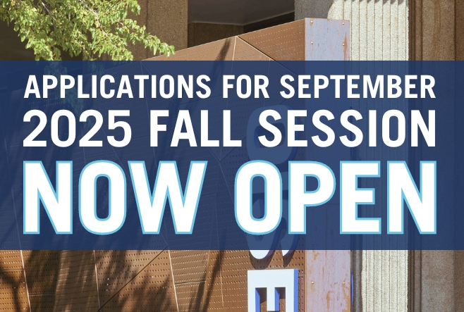 Applications for September 2025 Fall Session Now Open