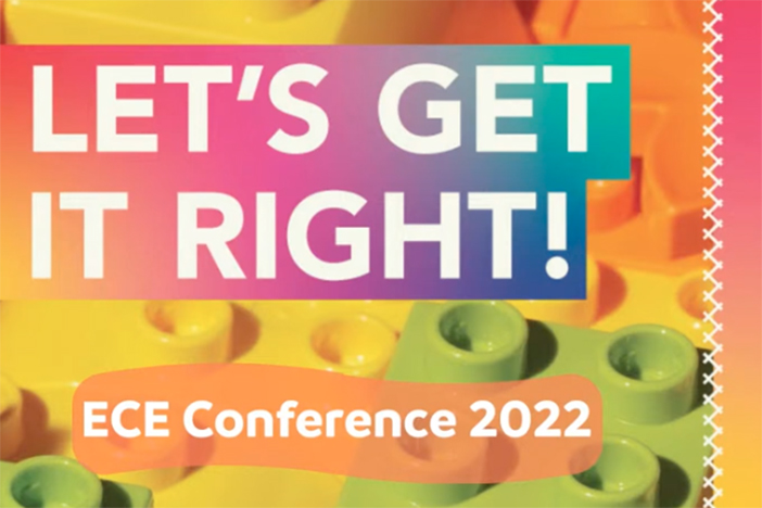 A title screen that reads, "Let's Get it Right! ECE Conference".