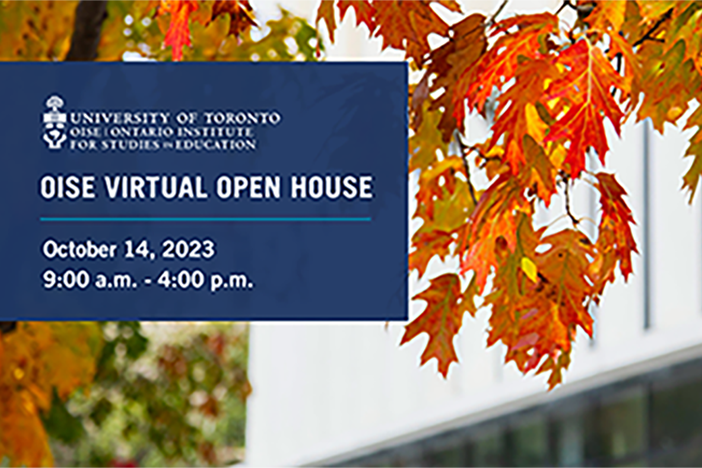 OISE Virtual Open House event image