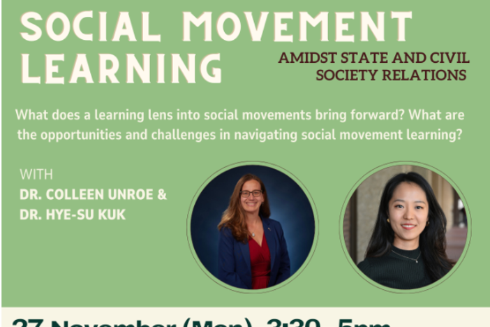 Poster. Social movement learning (1)