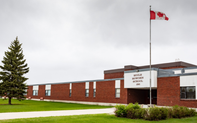 École Howden, a K-6 French Immersion school that was the first school in the Louis Riel School Division in Winnipeg to deploy a dyslexia intervention program.