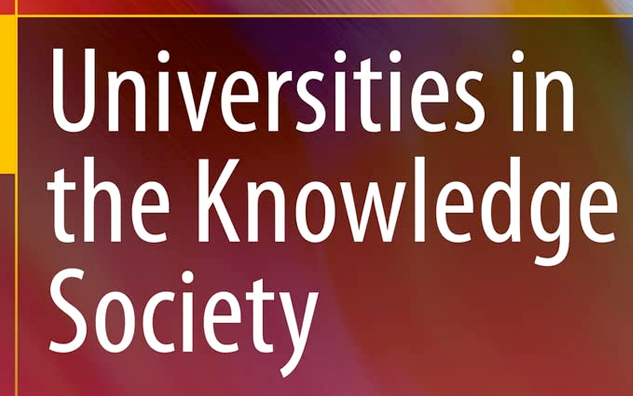 Universities in the Knowledge Society book cover.