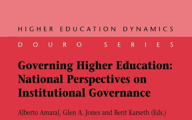 Governing Higher Education: National Perspectives on Institutional Governance book cover.