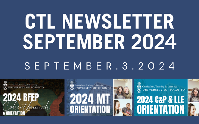 CTL Newsletter - September 2024