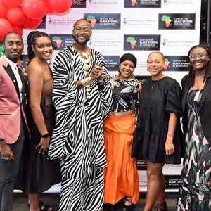 A group of people at the 2nd annual celebration of the Centre for Black Studies in Education