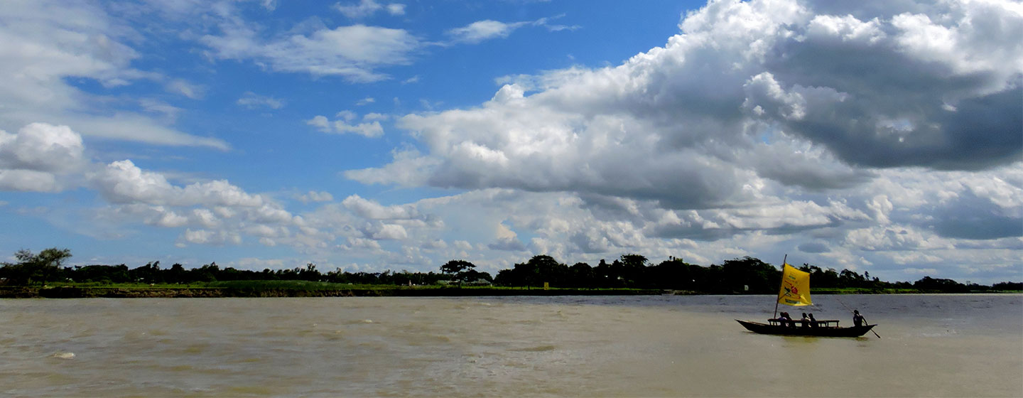 river and sky