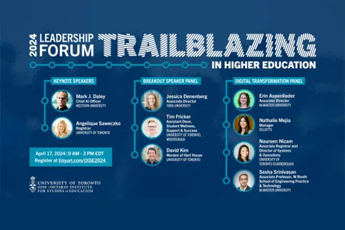 2024 Leadership Forum: Trailblazing in Higher Education