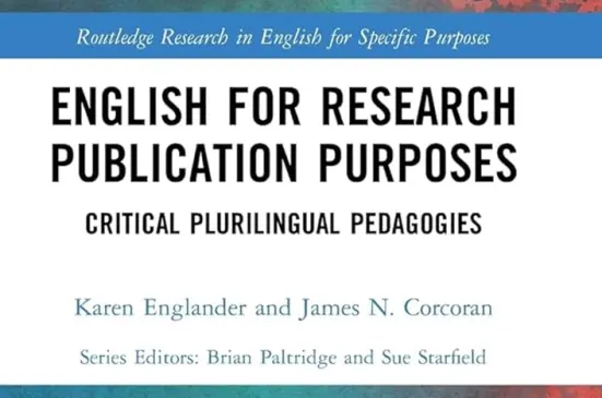 Book cover for English for Research Publication Purposes: Critical Plurilingual Pedagogies..