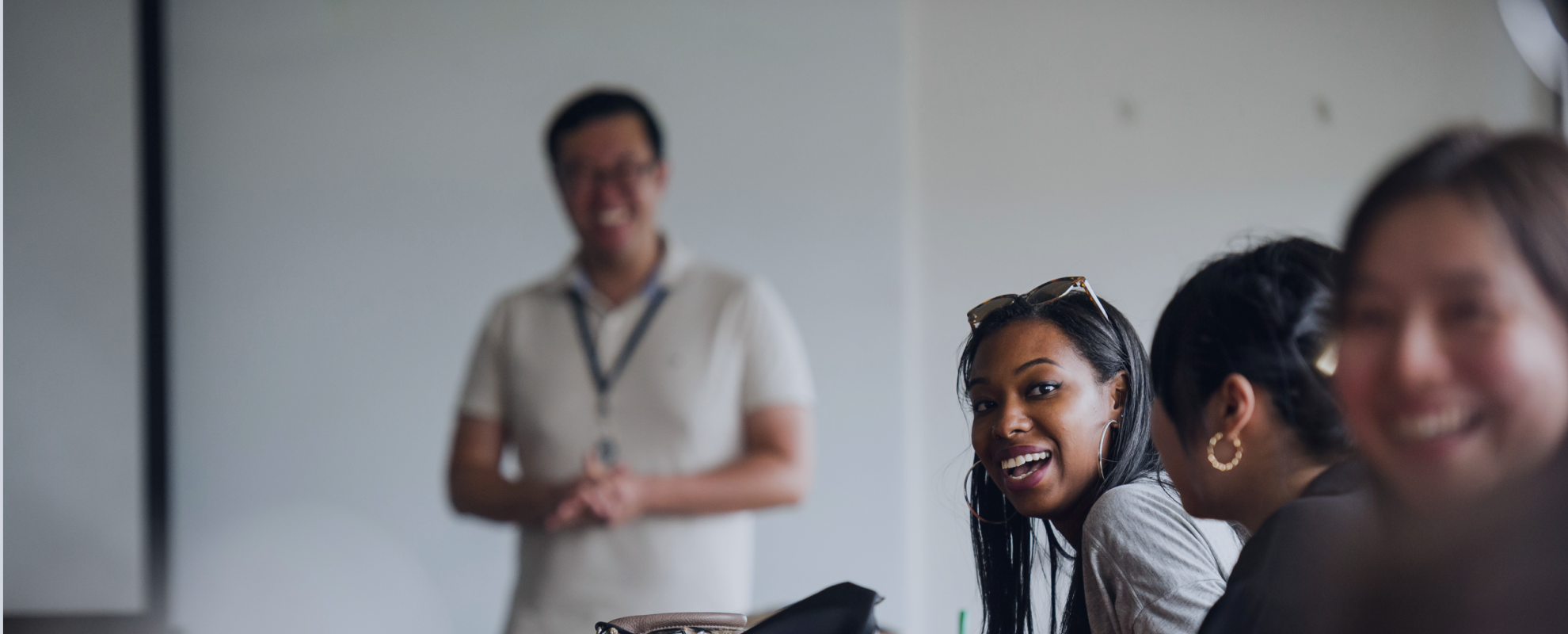 Banner image displaying students at OISE